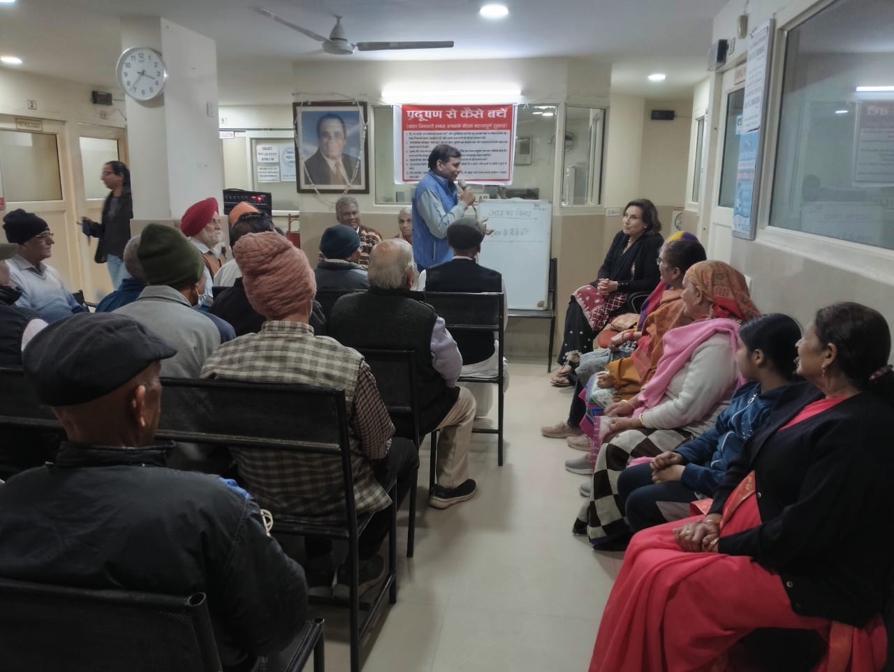 free jacket distribution event